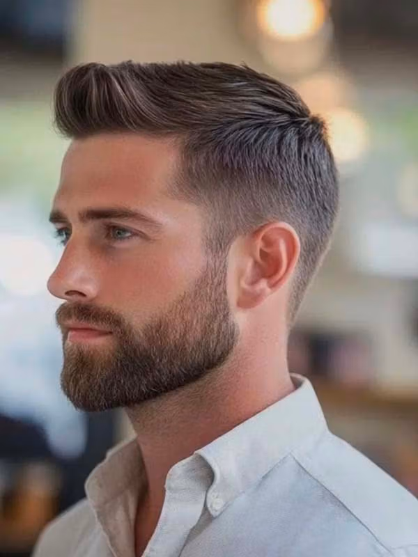 Coupe cheveux court homme